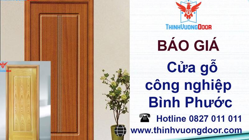 ThinhVuongDoor - Đơn vị uy tín về cửa gỗ công nghiệp