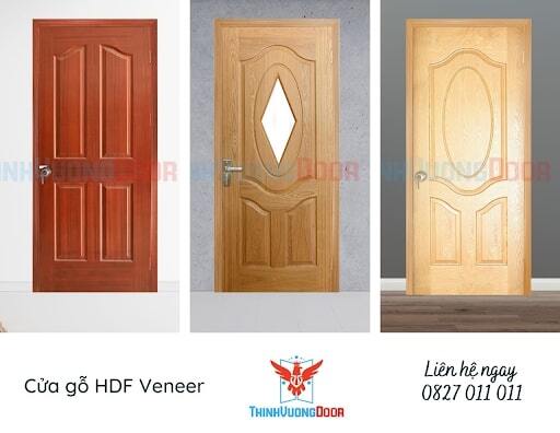 Ưu điểm nổi bật của cửa gỗ HDF Veneer