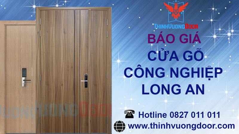 ThinhVuongDoor cung cấp cửa gỗ công nghiệp uy tín tại Long An